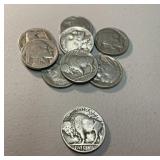 1928S, 8 - 1928 Buffalo/Indian head Nickels