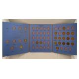 Indian head cent Trifold, flying eagle cents 1856