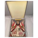 Theodore Roosevelt collection of coins and stamps