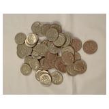 501970s and 80s Dimes