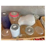 Miscellaneous glass and pottery
