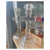 Crucifix candleholders