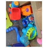 Baby hippo and other toys