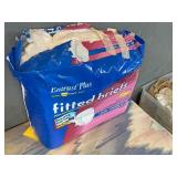 Size large adult diapers