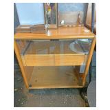 Entertainment center contents not included