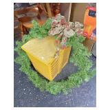 Camper and wreath
