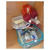Basket of miscellaneous