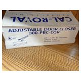 Commercial adjustable door closer