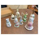 Lot of glass bells