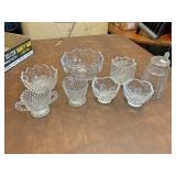 Miscellaneous glassware lot