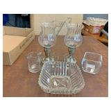 Candleholders shot glasses and more