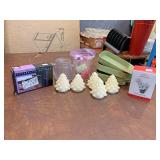 Miscellaneous plastic trays lighted small