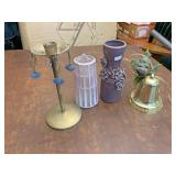 Decorative vases and candleholders