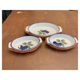 Blueberry dish set