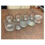 Candleholders glasses and more