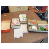 Notepads thank you cards holiday cards and more