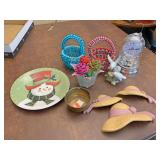 Bead baskets plastic anniversary clock duck tape