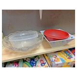 Punch bowl and other miscellaneous bowls