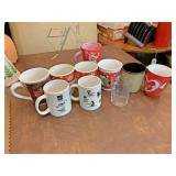 Christmas mugs and other mugs