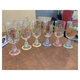 Hand painted them wear glasses