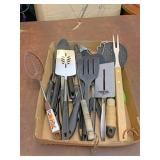Large lot of spatulas and more