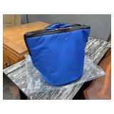 Small blue cooler