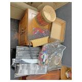 Lot to include Barbie dolls mega polls basket