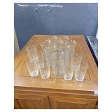 Large lot of glassware