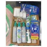 Hairspray shaving gel and razors