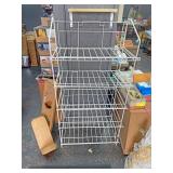 Five tear rod iron stand