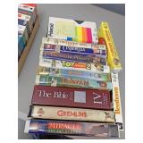 VHS tapes to include Tarzan Milo and Otis toy