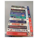 VHS tapes to include Johnny Carson Billie Dean