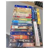 VHS tapes to include Santa Claus to Superman for