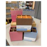 Five boxes with four extra it