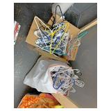 Huge lot of coat hangers