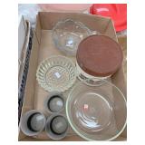 Shot glasses and dishes