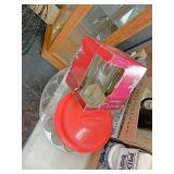 Trays and glasses