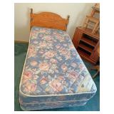 Maple twin size bed