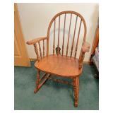 Windsor style rocker