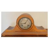 New Haven mantle clock with key