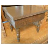 Handmade storage foot stool