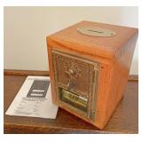 Handcrafted US post office lockboxes bank
