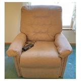 Reclining lift chair