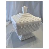 Fenton hobnail candy dish