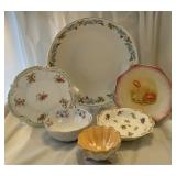 Small plates and bowls