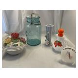 Miscellaneous with ball canning jar