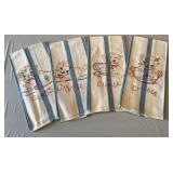 Older hand embroidered kitchen towels