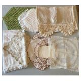 Table runner and other various doilies