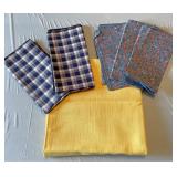 Tablecloth and napkins, Linen