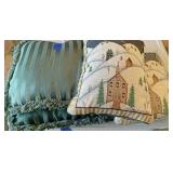Throw pillows